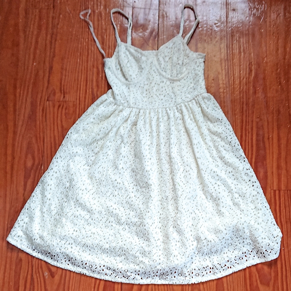 White Lace Dress